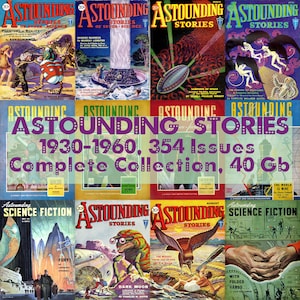 Astounding Stories Science Fiction Magazine