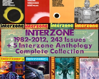 Interzone Magazine, Science Fiction Fantasy, Interzone Anthology, Digital Magazine Collection