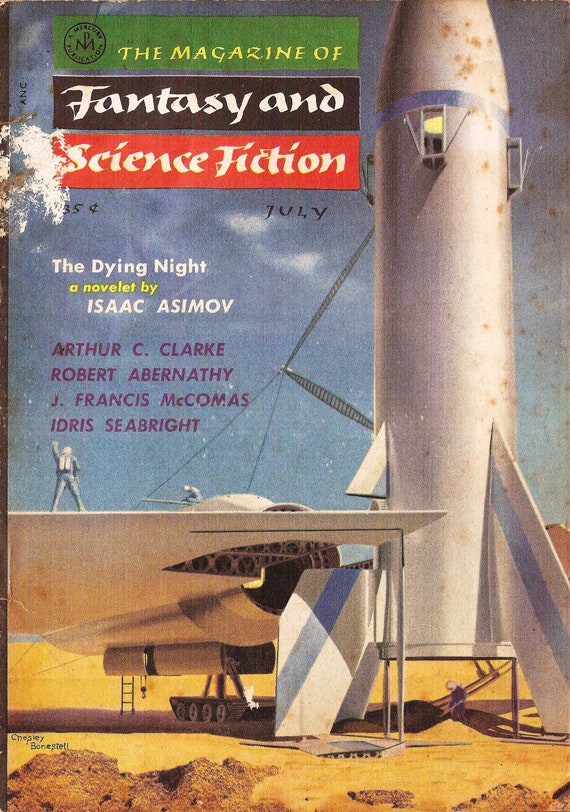 最新情報 Fiction Science and Fantasy Magazine, 1949-1959 Vintage 趣味