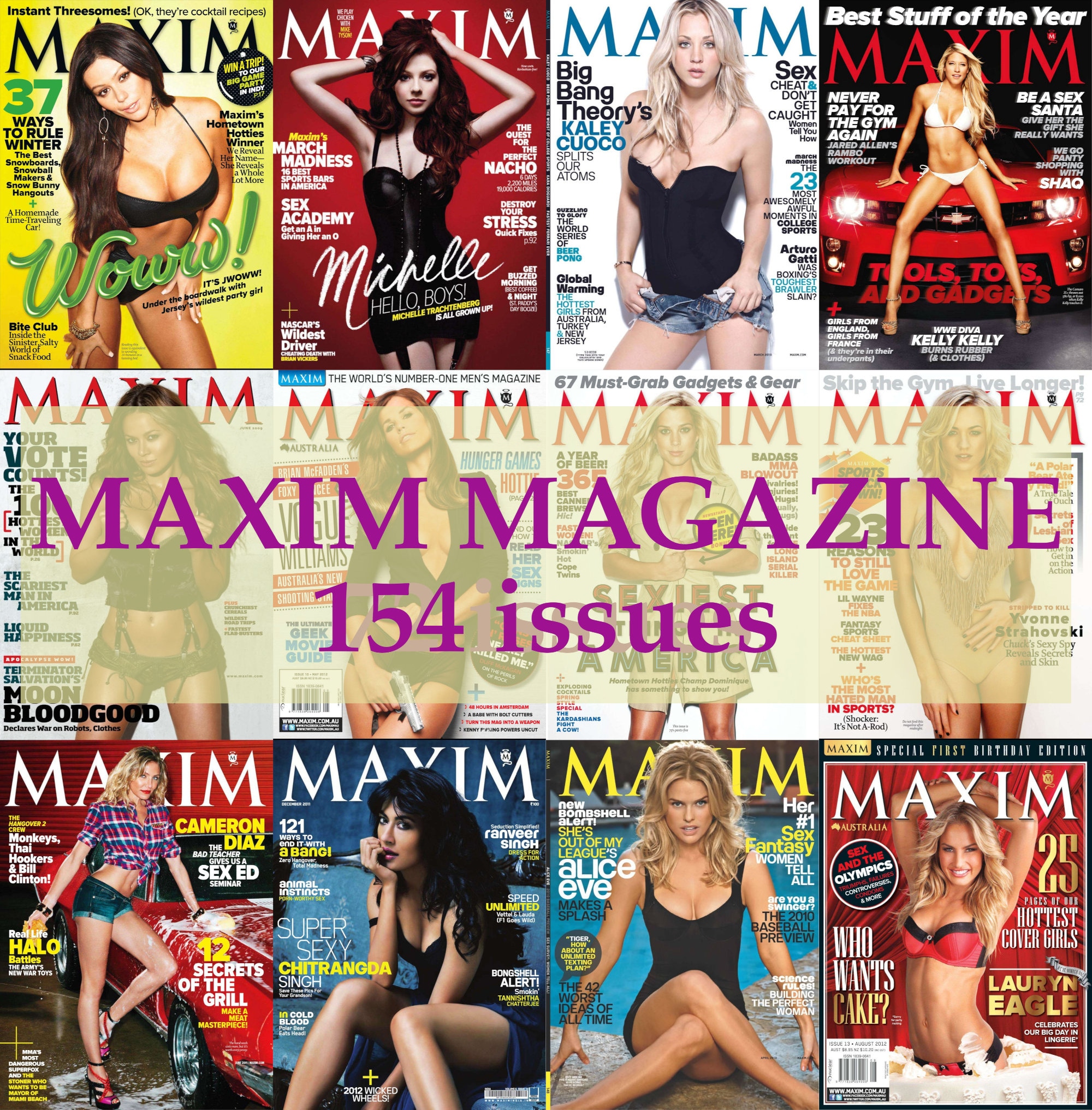 Maxim Magazine photo photo