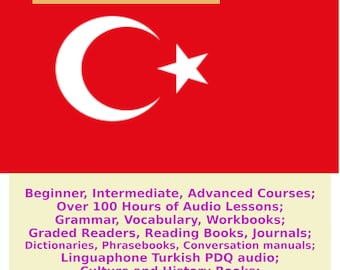 Lernen Sie Türkisch-Sprachkurse, Türkisch-Hörbücher, Wörterbücher, Grammatik, Vokabeln, Türkisch sprechen