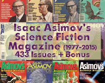 Isaac Asimov's Science Fiction Magazine, 433 Issues Collection