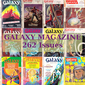 Vintage Galaxy Science Fiction Magazine Collection (Digital Download)