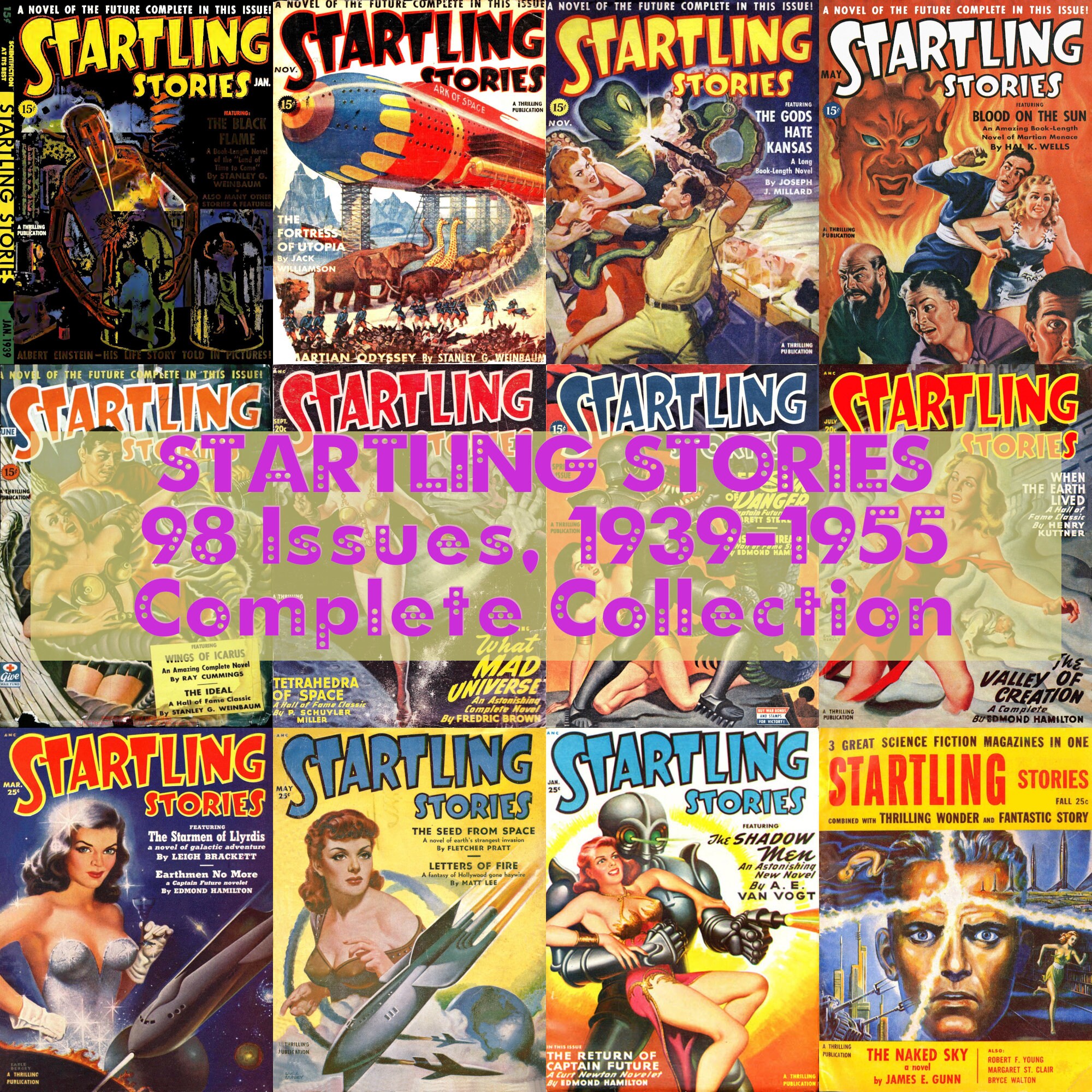 珍品　パルプ雑誌 Startling Stories July 1952 STARTLING STORIES | FRANK HERBERT, STARTLING STORIES. April