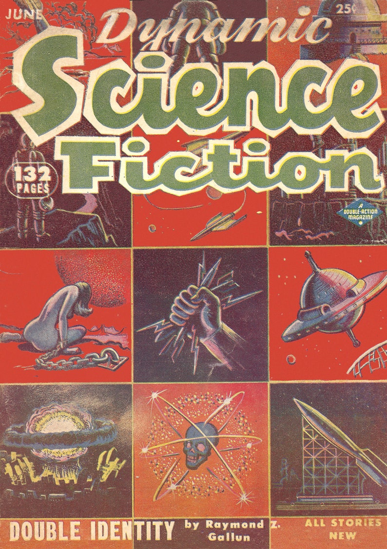 Dynamic Science Fiction Magazine 1950s Complete Collection zdjęcie 7