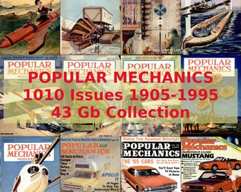 1069 Popular Mechanics Magazine Rare Vintage Issues