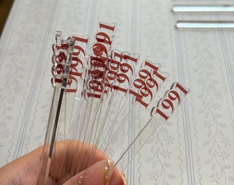 Personalized Acrylic Popsicle Stick | Cakesicle Stick | Ice cream sticks | Personalized Name Sticks | Custom Logo