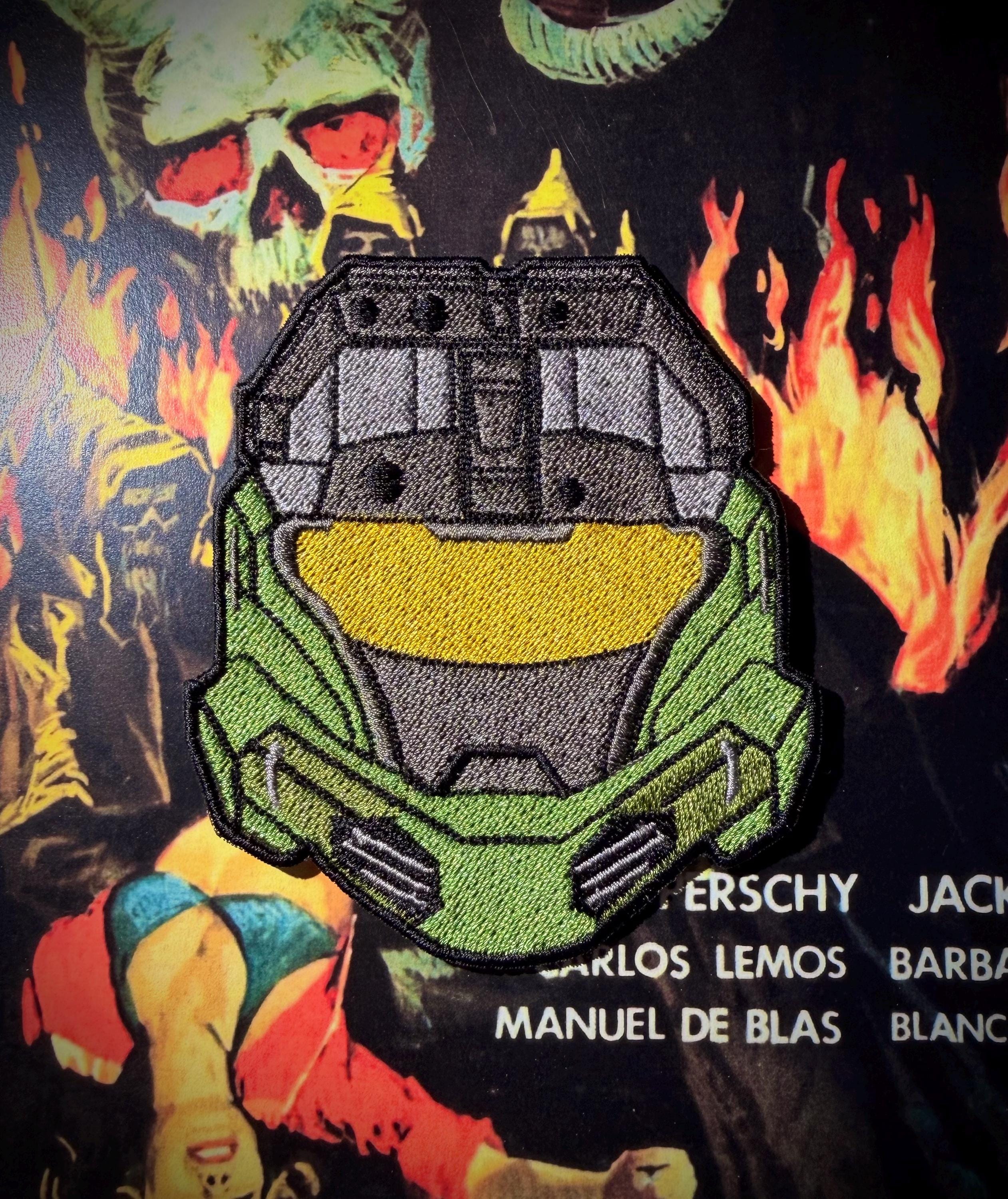 Halo Game Embroidery - Etsy
