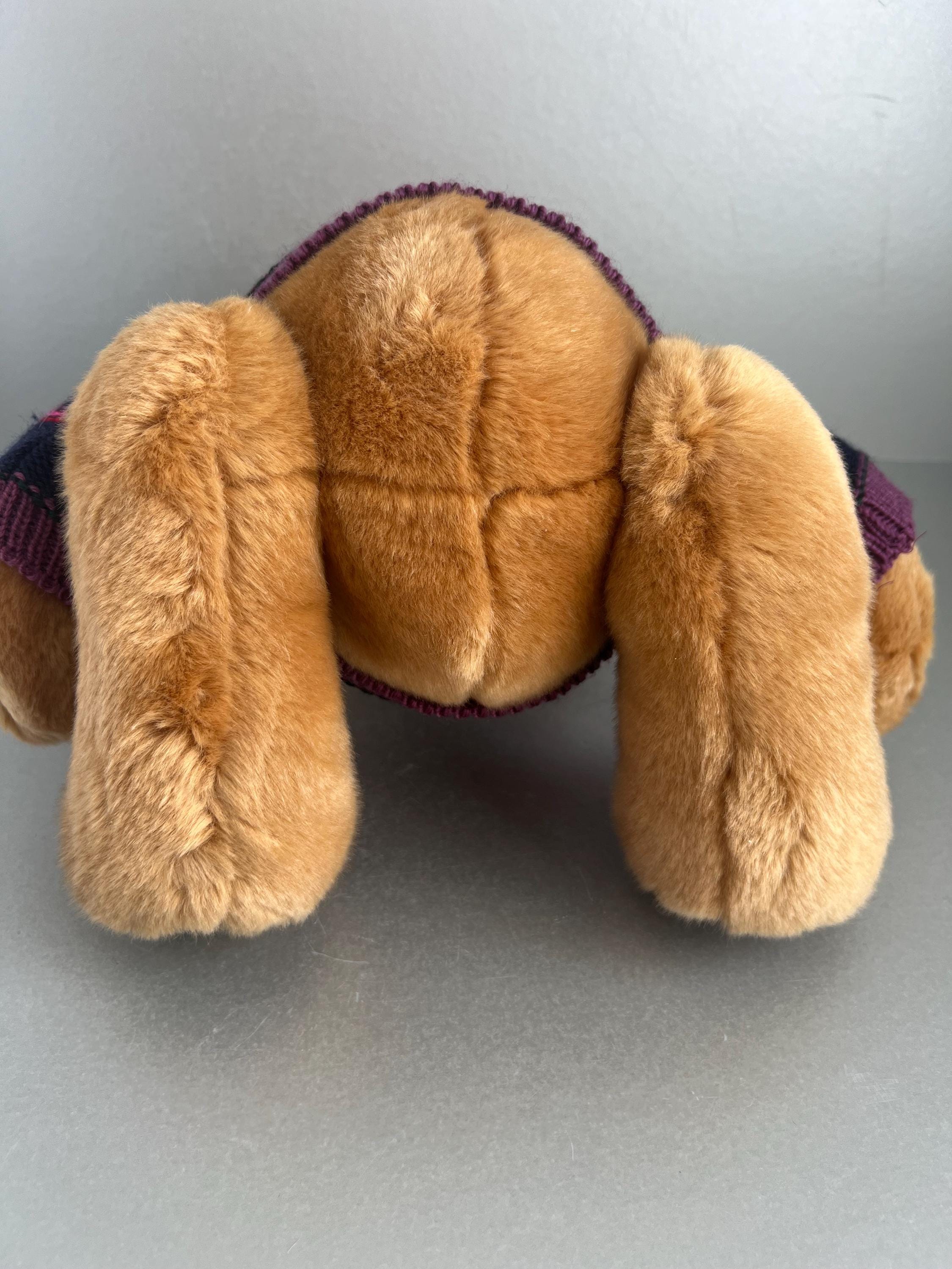 Harrods Christmas Teddy Bear 2004 Thomas With Striped Jumper and