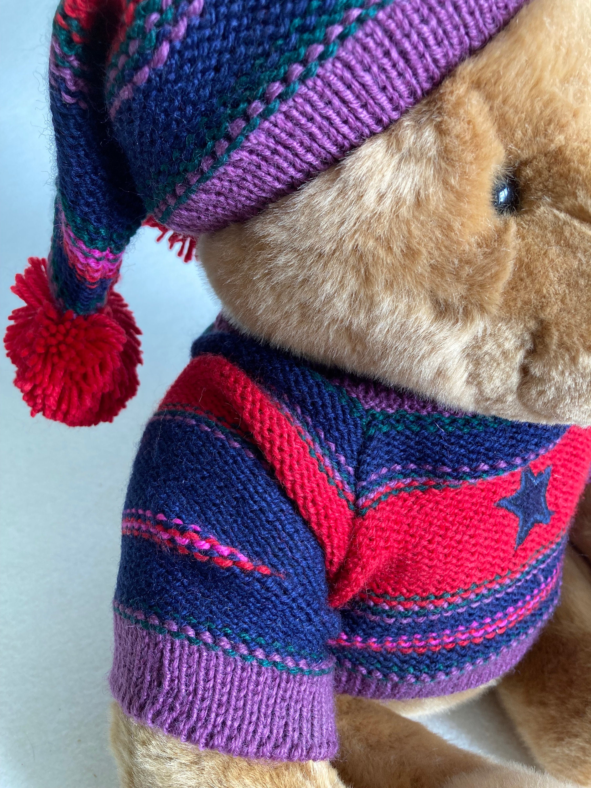 Harrods Christmas Teddy Bear 2004 Thomas With Original Tag