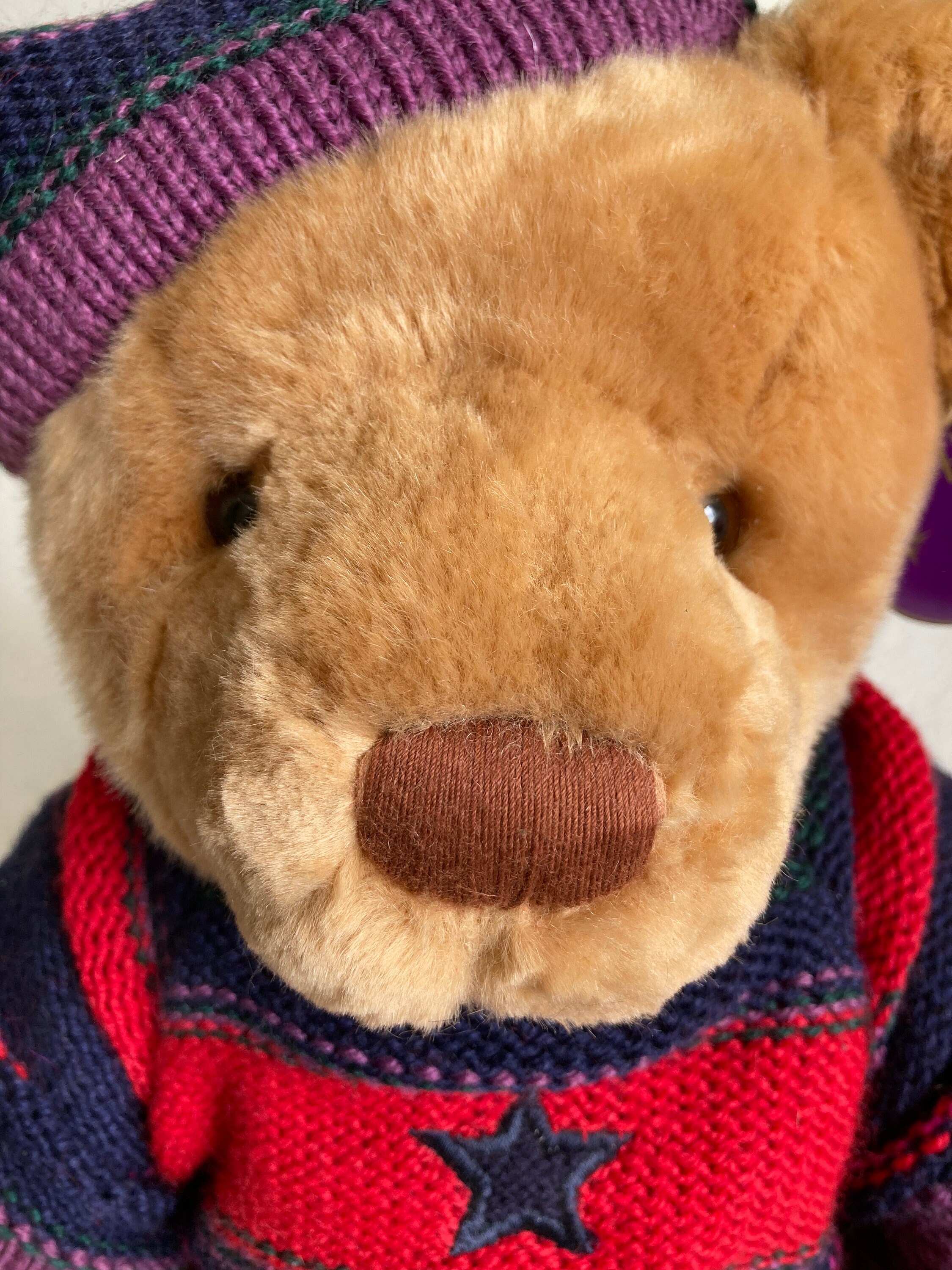 Harrods Christmas Teddy Bear 2004 Thomas With Original Tag