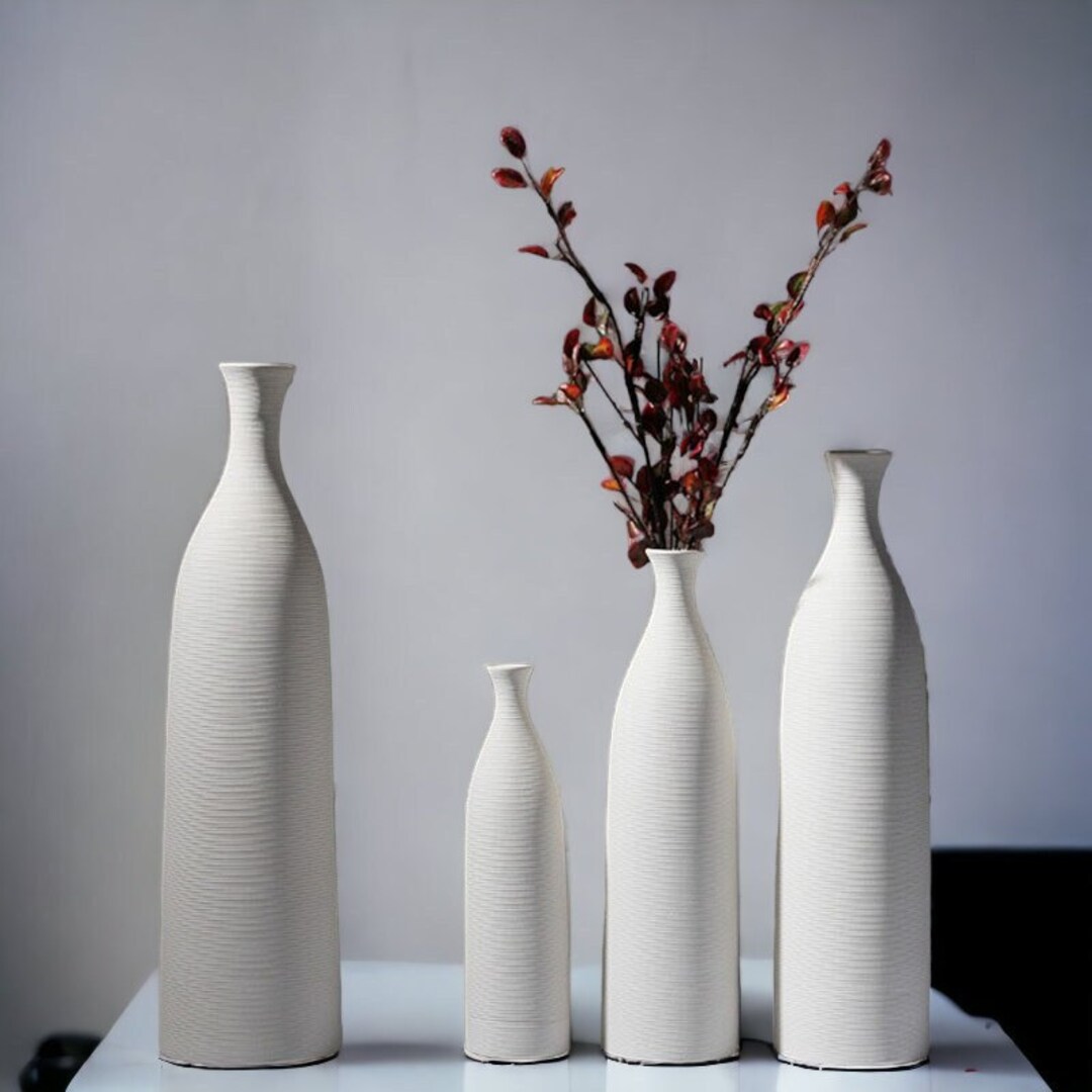 White Modern Home Decor Perfect Wedding & Home Gift Versatile in Any