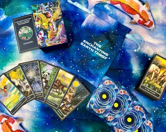 The Enchanting Earth Tarot Deck: Limited Edition Watercolor Animal Tarot