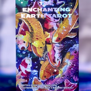 The Enchanting Earth Tarot - standaard kaartspel / dierentarotkaarten / handgeschilderd aquarel tarotkaartspel met boekje