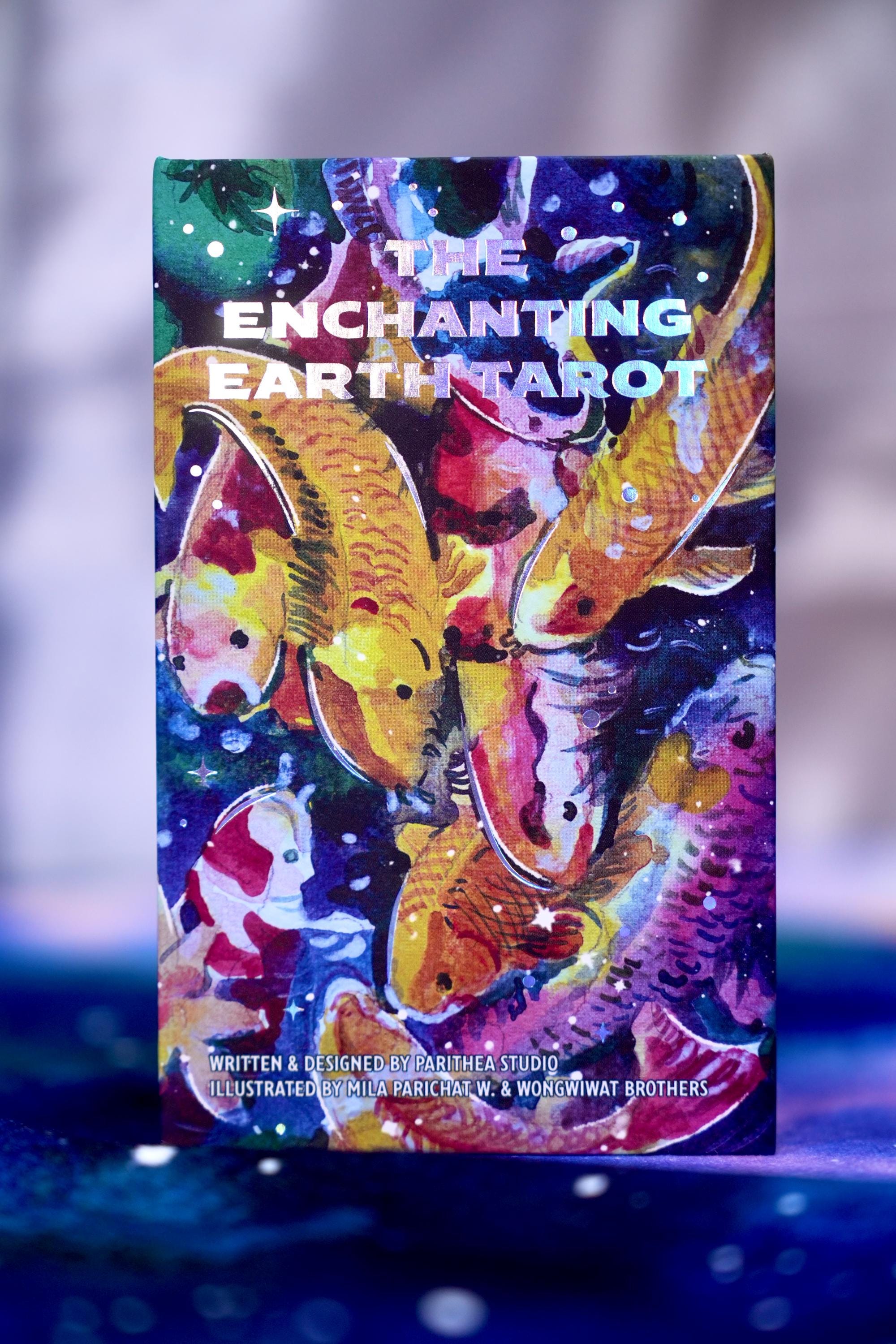 The Enchanting Earth Tarot Deck: Hand-Painted Watercolor Animal Tarot Cards