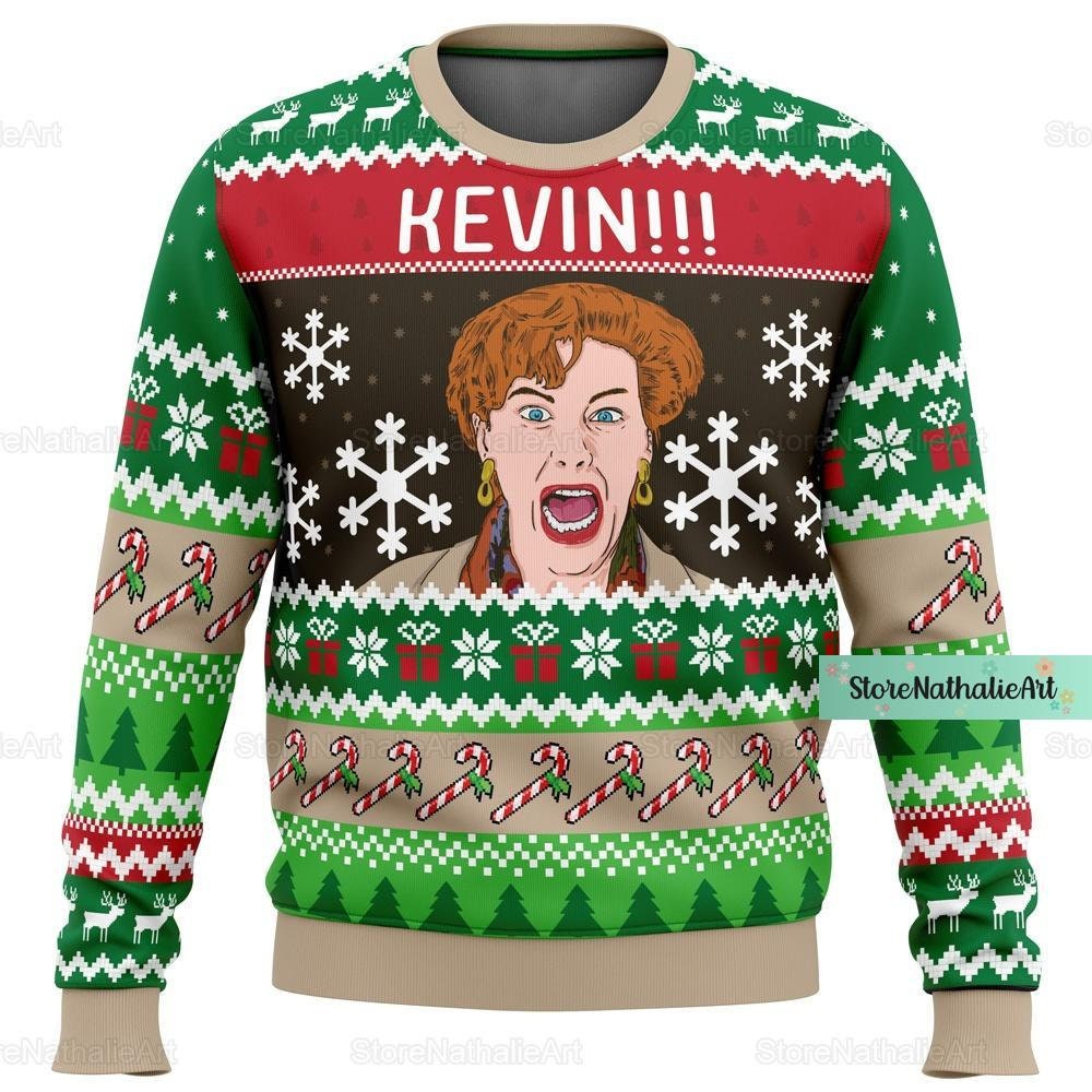 Kevin the top office christmas sweater