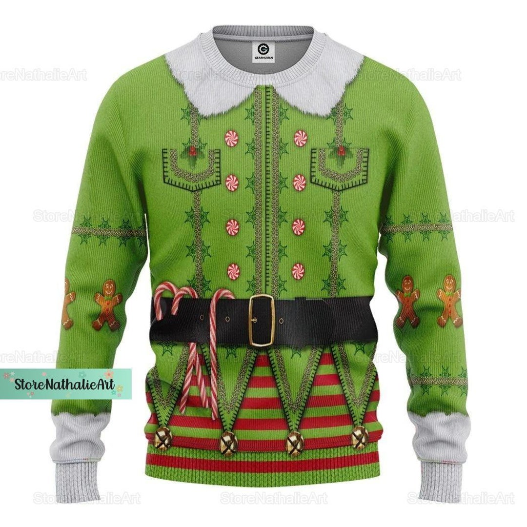 Elf Movie Sweater, Elf Movie Ugly Sweater, Buddy the Elf Holiday