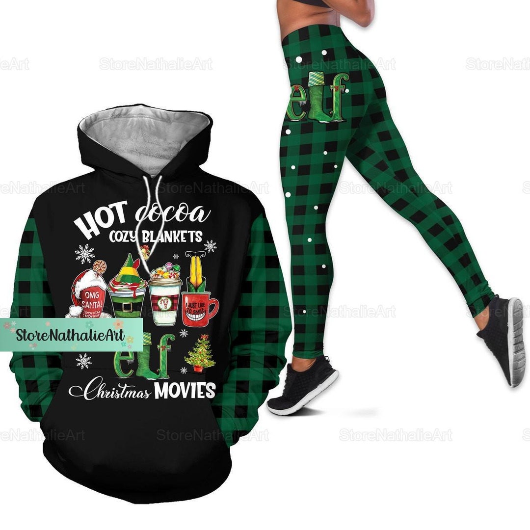 Christmas Elf Movie Hoodies Elf Movie Leggings Elf Christmas Etsy