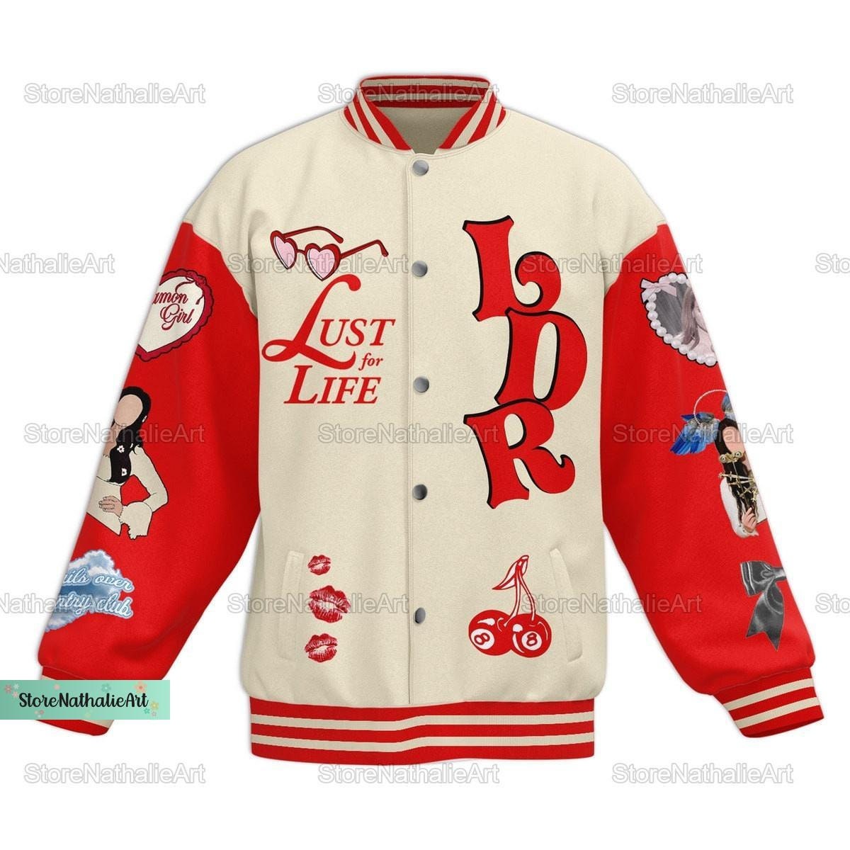 Lana Del Rey Baseball Jacket, Lana Del Rey Baseball Jacket