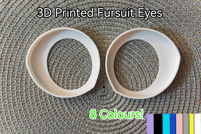 3D Printed Fursuit Eyes Eye Blanks for Fursuit and Costumes - Etsy