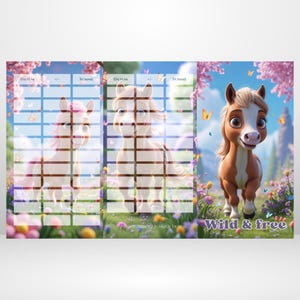 Sparchallenge Klappkarte "Wild & free" zum Rubbeln, Losen und Würfeln passend für den A6 Binder, Artikelnummer 2025/122