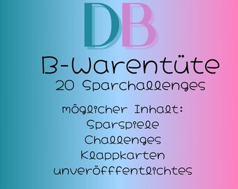 B-Waren Tüte mit 20 Artikeln