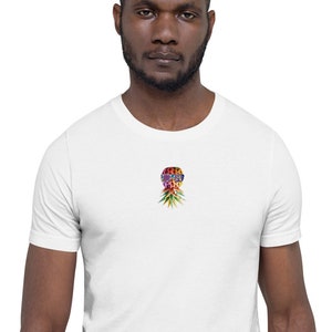 Upside Down Pineapple Mens T Shirt Custom Logo Tee Swingers Pineapple Shirt Tropical Swingers Holiday Mens Unique Personalised Gift for Him