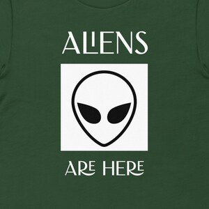 Grappige buitenaardse T Shirt, humoristische Tee, Comedy Gift Shirt, UFO Shirt, hilarische V-hals, ruimte Gift T-shirt, leuk Tee, schattig