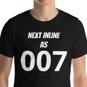 Retro 007 Movie Shirt, James Bond Tee, British Secret Service T-Shirt, Spy Agent Gift, Classic Film Tee