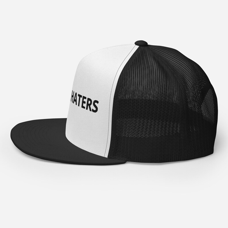 Custom Baseball Cap, Personalised, I Love Haters Trucker Hat, Baseball Hat for Men and Women, Adjustable Cap