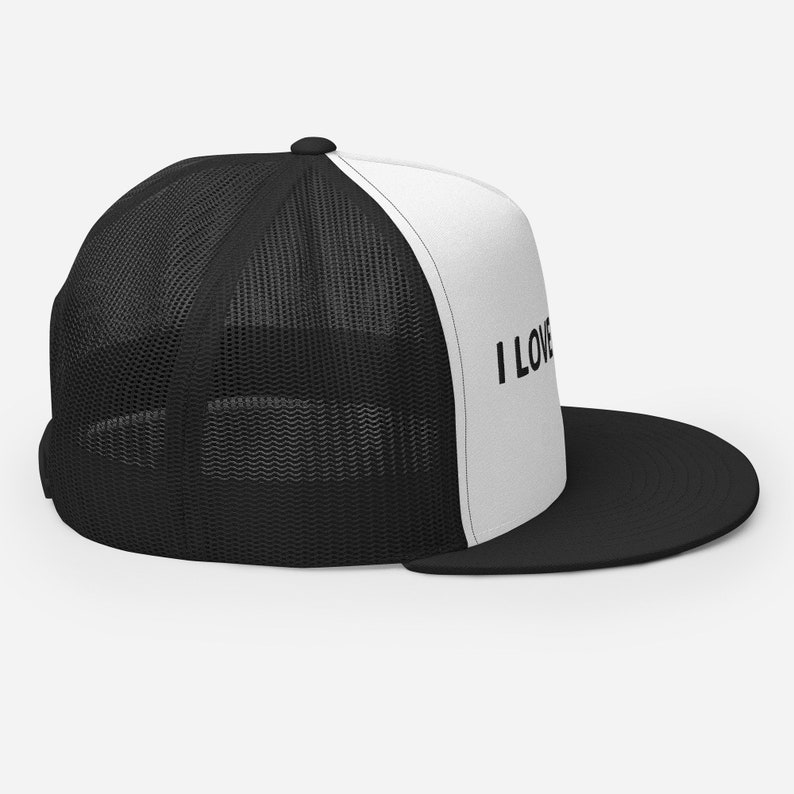 Custom Baseball Cap, Personalised, I Love Haters Trucker Hat, Baseball Hat for Men and Women, Adjustable Cap