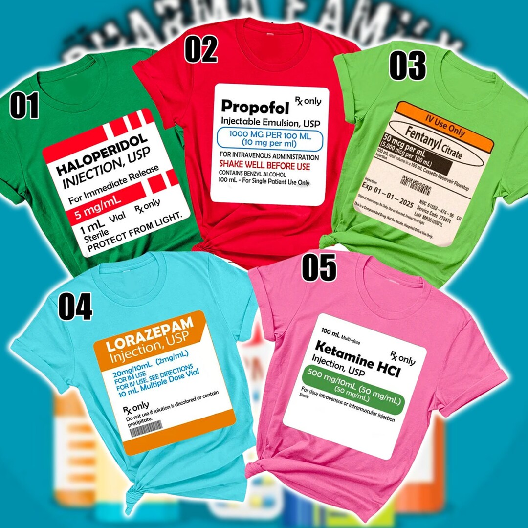 Custom Pharmacy Halloween Group Costume Halloween Nurse Etsy Canada