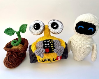 Wall-e Eve with Boot Plant Robot Plush