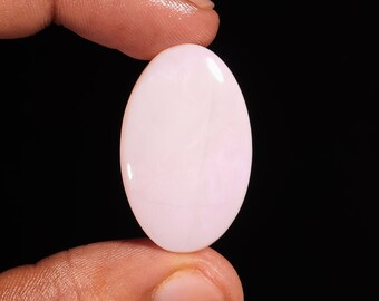 Elegant Top Quality Natural Pink Opal Oval Shape Cabochon Loose Gemstone For Making Jewelry 28.85 Ct 33X20X6 MM AL-693