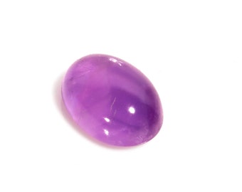 Immaculate Top Quality Natural Amethyst Oval Shape Cabochon Loose Gemstone For Making Jewelry 7.00 Ct 14X10X6 MM AL-676