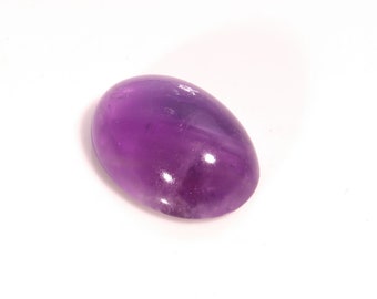 Gorgeous Top Quality Natural Amethyst Oval Shape Cabochon Loose Gemstone For Making Jewelry 12.15 Ct 18X13X7 MM AL-675