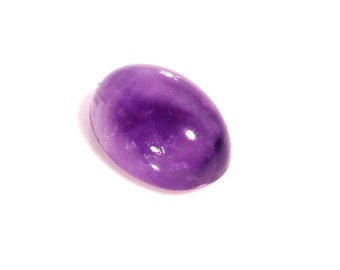 Fabulous Top Quality Natural Amethyst Oval Shape Cabochon Loose Gemstone For Making Jewelry 15.25 Ct 18X13X8 MM AL-673