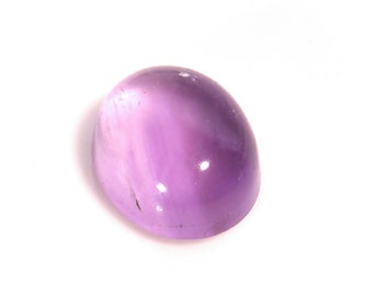 Supreme Top Quality Natural Amethyst Oval Shape Cabochon Loose Gemstone For Making Jewelry 4.60 Ct 11X9X6 MM AL-679