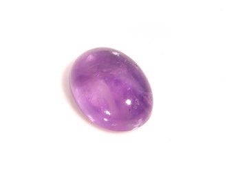 Elegant Top Quality Natural Amethyst Oval Shape Cabochon Loose Gemstone For Making Jewelry 14.45 Ct 18X13X8 MM AL-672