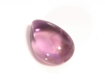 Wonderful Top Quality Natural Amethyst Pear Shape Cabochon Loose Gemstone For Making Jewelry 10.75 Ct 18X13X7 MM AL-686