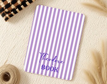 Personalized Stripe Case For Kindle PaperWhite 12/11/10th,Kindle 2024/Colorsoft,Kindle 10th 11th 12th Gen,Kindle 7"/6.8"/6", gifts for her