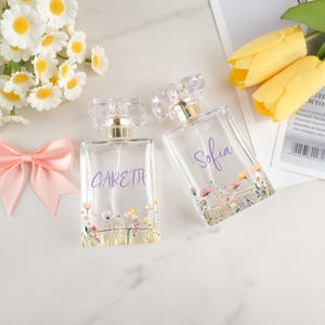 Custom Embroidered Perfume Bottle, Mother of the Bride Gift from Bride, Mother in Law Wedding Gift, Mother of the Groom Gift from Bride