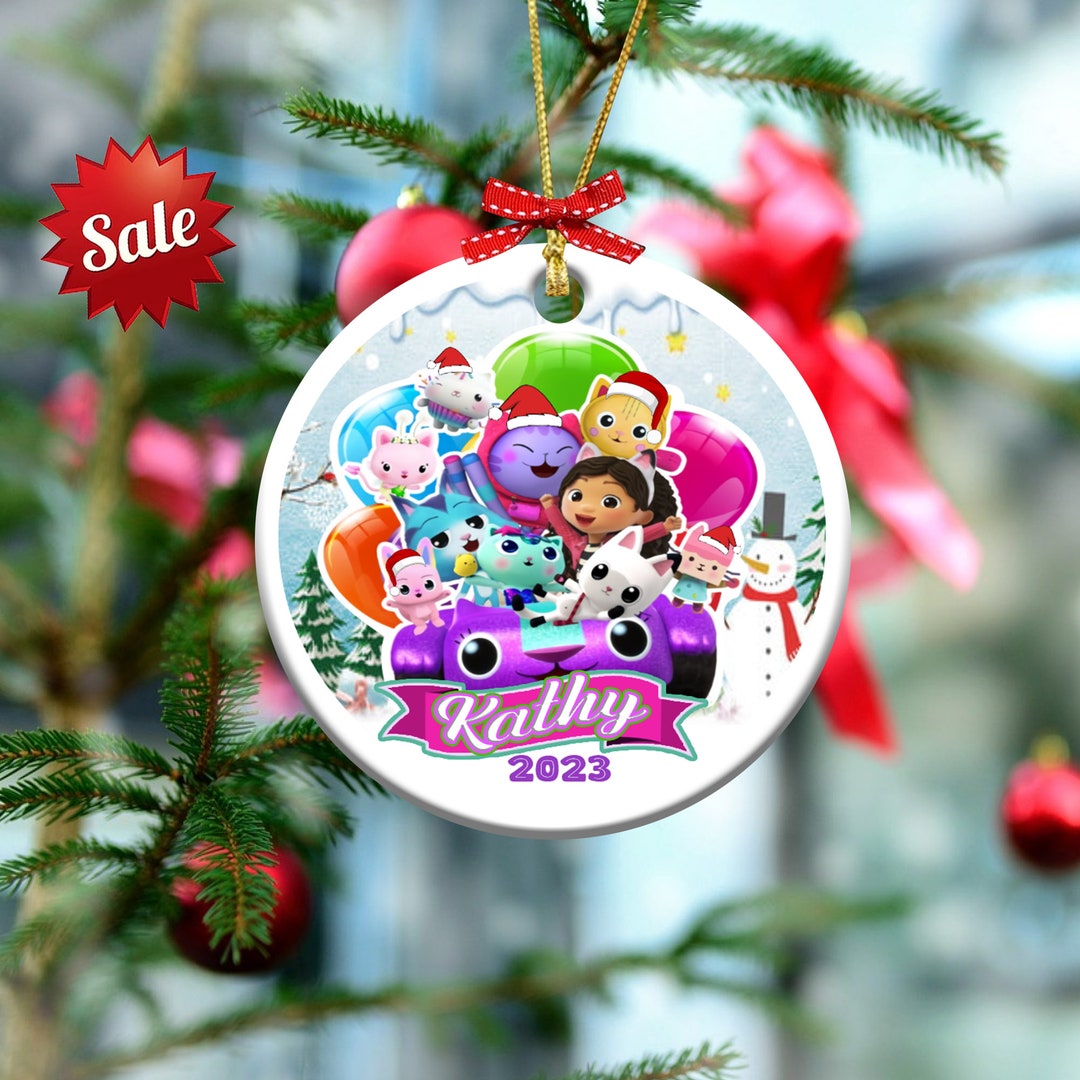 Personalized Gabby Ornament Gabby's Dollhouse Ornament Etsy