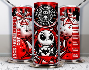 3D inflated Halloween Season Tumbler Wrap | cartoon Halloween Tumbler wrap | Halloween Tumbler Wrap | 3D Halloween Digital png | 300 Dpi