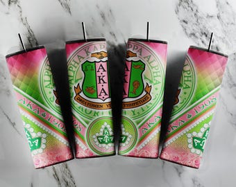 Sor Aka Tumbler Wrap png, Pink Aka Tumbler Design, Sorority Fraternty Tumbler Wrap | sorority Frat group Tumbler Digital | 20oz 300 Dpi