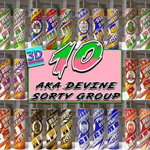 10 Sor Aka Tumbler Wrap png, Sororty Fratrnty Tumbler Design, Sorority Fraternty Tumbler Wrap | Sorority Frat group Tumbler Digital |300 Dpi