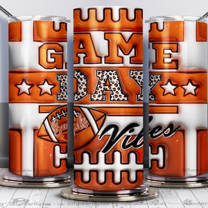 3D inflated Football Tumbler Wrap | American Football Tumbler wrap Design | Football Tumbler Wrap | Football Tumbler Digital | 20oz 300 Dpi
