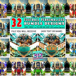 32 Fußball Tumble Wrap Design, Fußball personalisierte Tumble Wrap Bundle, Fußball Hintergrund Tumble Wrap Bundle | Fußball |20oz 300 Dpi