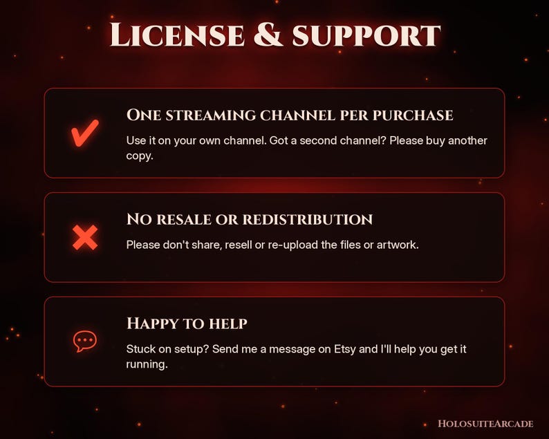 Interactive Spirit Board Stream Overlay, Horror Chat Widget (Digital Download) image 8