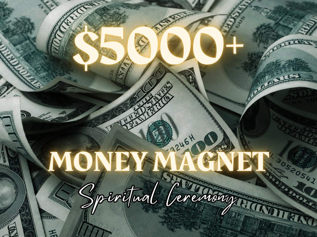 Money Ceremony Casting same Day Money Ritual Financial Etsy